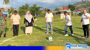 Mini Socer di Molingkapoto, Dibuka Ketua KONI Gorut