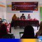 Caption: rapat pleno terbuka DPSHP di Balai Desa Konang Kabupaten Pamekasan, (dok. regamedianews). 