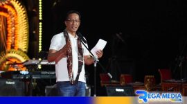 Caption: Menkumham RI (Supratman Andi Agtas), dalam acara Puncak Festival Kekayaan Intelektual Tahun 2024.