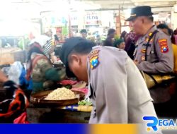 Polisi Masuk Pasar Sampang, Antisipasi Peredaran Upal