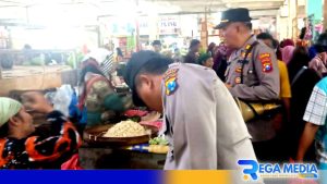 Polisi Masuk Pasar Sampang, Antisipasi Peredaran Upal