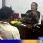 Caption: tersangka kasus curanmor saat dimintai keterangan penyidik Satreskrim Polres Sampang, (dok. regamedianews). 