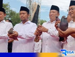 KPU Sampang Lepas 27 Merpati, Simbol Kampanye Damai