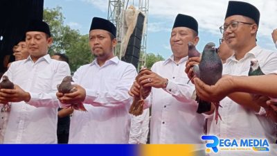 KPU Sampang Lepas 27 Merpati, Simbol Kampanye Damai