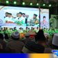 Caption: Gus Kautsar menyampaikan mauidhoh hasanahnya usai istighosah bersama di Mako Polres Sampang, (dok. regamedianews). 