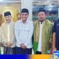 Caption: paslon bupati dan wakil bupati Bangkalan, Lukman-Fauzan, turut serta dalam perayaan 'Cocoghen' di Masjid Syaichona Kholil, Martajasah, (dok. regamedianews).