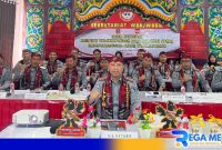 Caption: Kalapas Narkotika Pamekasan saat pimpin desk evaluasi wawancara zona integritas satuan kerja menuju WBK, (dok. regamedianews). 