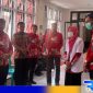 Caption: ketua tim penilai internal Kemenkumham saat verifikasi lapangan di Lapas Narkotika Kelas IIA Pamekasan, (dok. regamedianews). 