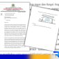 Caption: surat fraksi Golkar yang dilayangkan ke pimpinan DPRD Gorut, (dok. regamedianews). 