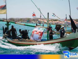 Antusias Nelayan Mandangin Sambut Cabup-Cawabup Sampang 02