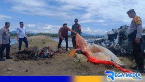 Pesawat Jatuh di Gorontalo, Tewaskan 4 Korban Jiwa