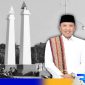 Caption: Calon Bupati dan Wakil Bupati Sampang periode tahun 2024-2029, (H. Slamet Junaidi - KH. Ahmad Mahfud). 