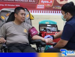 Polres Gorut Gelar Aksi Donor Darah