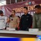 Caption: Kasat Reskrim Polres Sampang beberkan kronologis pencurian pickup di Desa Sogian, (dok. regamedianews). 