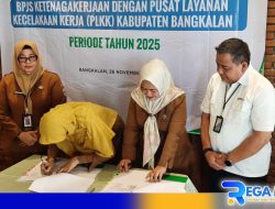 BPJS Ketenagakerjaan Tandatangani Kerjasama Seluruh Puskesmas Bangkalan