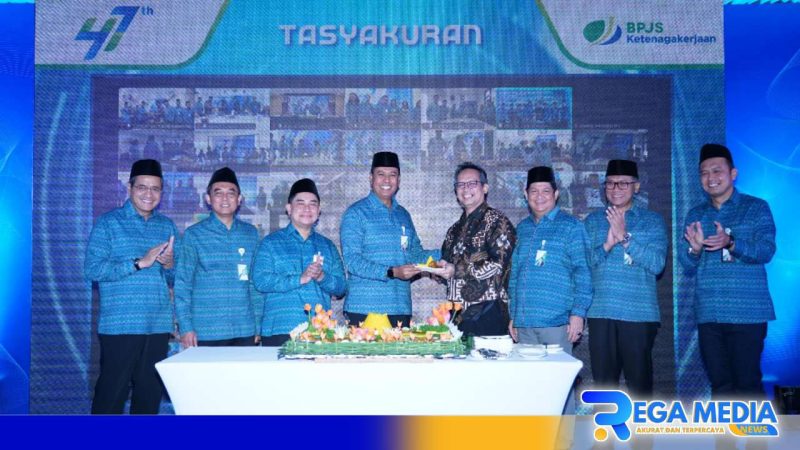 Caption: BPJS Ketenagakerjaan peringati HUT ke-47. 