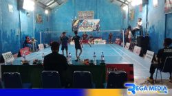 Atlet Ganda Putra Omben Berlaga di Turnamen Badminton HUT Brimob Ke-79