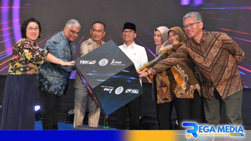 Caption: saat launching program Transformasi Ekonomi Kampung Terpadu (TEKAD). 