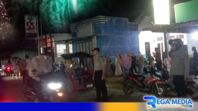 Pergantian Tahun Baru 2025 di Kwandang Berlangsung Meriah