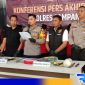 Caption: Kapolres Sampang ungkap angka laka lantas yang terjadi selama tahun 2024, (dok. regamedianews). 