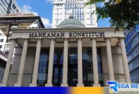 Caption: Gedung Mahkamah Konstitusi (MK). 