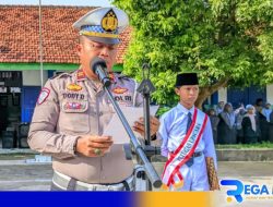 Polantas Sampang Ajak Pelajar Wujudkan Kamseltibcar Lantas