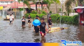 Caption: banjir 2024 di Gorontalo, (sumber foto. Wikipedia). 