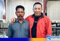 Caption: Supriadi saat bersama Bupati Sampang terpilih H.Slamet Junaidi, (dok. regamedianews)