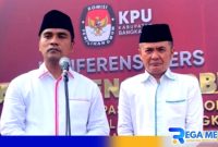Caption: Bupati-Wakil Bupati Bangkalan terpilih periode 2024-2029, (Lukman - Fauzan). 