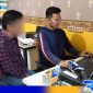 Caption: pelaku kasus penipuan inisial JP, saat diperiksa penyidik Polsek Torjun, (dok. Humas Polri). 