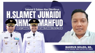 Koordinator Jimad Sakteh Kecamatan Omben