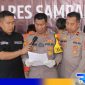 Caption: konferensi pers, Kapolres Sampang ungkap kronologi kasus curanmor di wilayah hukum Polsek Tambelangan, (dok. Humas Polri). 
