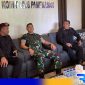 Caption: Kalapas Narkotika Pamekasan (Fathorrosi) saat kunjungan ke Dandim 0826 Pamekasan (Letkol Inf Herik Prasetiawan).