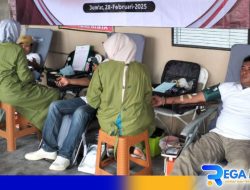 Awak Media Sampang Adakan Aksi Donor Darah