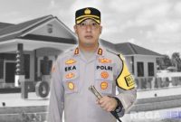 Caption: Kapolres Gorontalo Utara (AKBP Ahmad Eka Perkasa). 
