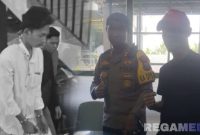 Caption: Apresiasi penangkapan DPO Pencabulan, Ketua L-KPK Sampang H.Sujai pose bersama Kapolres Sampang AKBP Hartono, (dok. regamedianews). 