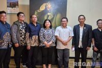 Caption: Direktorat Antikorupsi Badan Usaha (AKBU) Komisi Pemberantasan Korupsi (KPK) melakukan kunjungan kerja ke kantor SMSI. 
