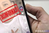 Caption: video Bupati Sampang disinformasi yang diunggah akun Tiktok @faktapolitiktok.