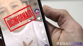 Caption: video Bupati Sampang disinformasi yang diunggah akun Tiktok @faktapolitiktok.