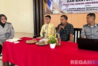 Caption: berlangsungnya penyuluhan hukum kepada warga binaan Lapas Narkotika Kelas IIA Pamekasan. 