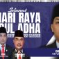 Caption: pamflet ucapan selamat hari raya Idul Adha 1446 hijriyah dari DPRD Bangkalan, (dok. regamedianews). 