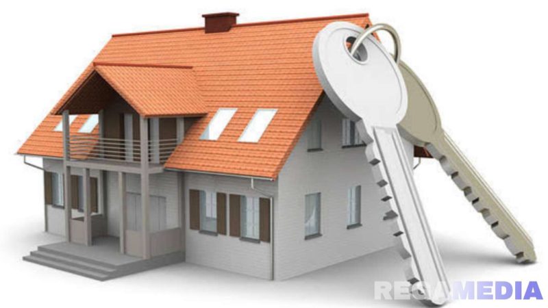 Caption: ilustrasi bantuan rumah. 