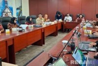 Caption: rakor dan konsultasi hasil sementara Feasibility Study (FS) Konsultan Korea, di ruang rapat Flores Lt.12 Menara Bappenas, Jakarta Selatan. 