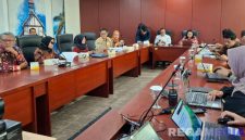 Caption: rakor dan konsultasi hasil sementara Feasibility Study (FS) Konsultan Korea, di ruang rapat Flores Lt.12 Menara Bappenas, Jakarta Selatan. 