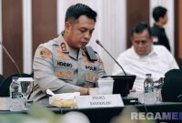 Caption: Kapolres Bangkalan (AKBP Hendro Sukmono). 