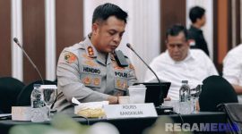 Caption: Kapolres Bangkalan (AKBP Hendro Sukmono). 