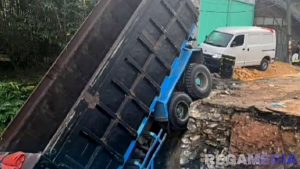 Revitalisasi Jembatan Tanah Merah Picu Kecelakaan
