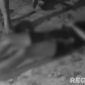 Caption: potongan video viral, korban inisial IR tergeletak di sekitar TKP dalam kondisi sudah meninggal dunia, (dok. regamedianews). 