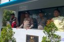 Caption: petugas keamanan kampus UTM terima sambang patroli Polres Bangkalan, (dok. regamedianews). 