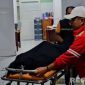Caption: jenazah Naufaluddin Hanif atlet sambo asal Bangkalan saat berada di RSUD Kepanjen Malang, (dok. regamedianews). 